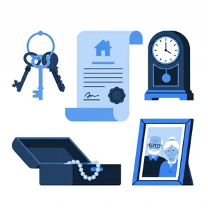 Débarras succession